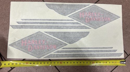 Harley davidson tank - davidson, decal