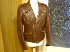 IXS Bikerjacke Motorradjacke Lederjacke Chopper Rocker Vintage Used Gr. 54