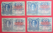 Orig. Banknoten (4 Stk.) 20