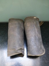 Alte Leder Gamaschen, Stulpen