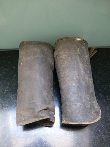 Alte leder gamaschen stulpen - alte,