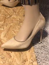 Jumex Highheels Beige Gr 39 NEU