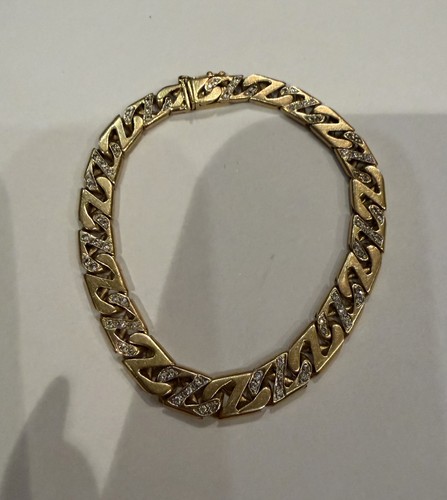 Armband 750 gelbgold mit - gelbgold,