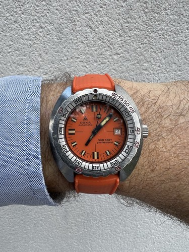 Alte taucheruhr doxa sub - taucheruhr,