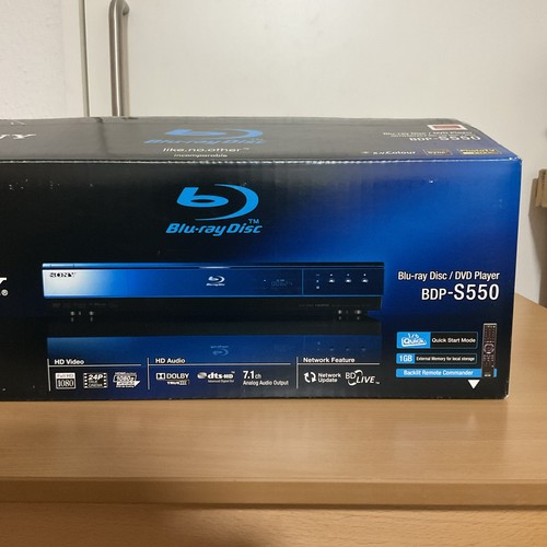 Sony bdp s550 bluray - sony,