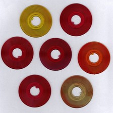 7x Puppen Schallplatten -