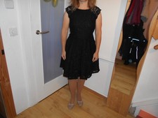Kleid Cocktailkleid schwarz GR