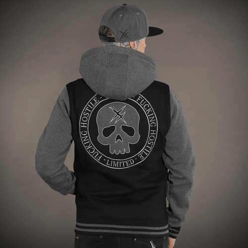 Hyraw zipperhoodie grey - hyraw,