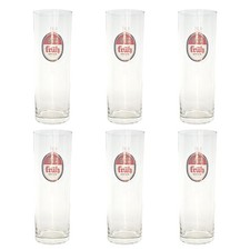 6x Früh Bierglas Stange 0,3l