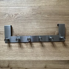 IKEA Grundtal 15386 Hakenleiste für Zimmer- oder Schranktür; 6 Haken