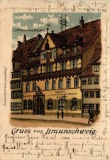 Gruss aus Braunschweig - Litho