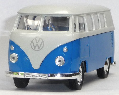 Bus bulli t1 blau - bus, (1962)