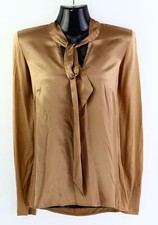 Bluse mit U-Ausschnitt Gr. 34