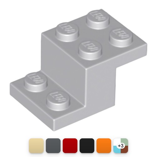10x lego winkelplatte 2 x - winkelplatte, 3