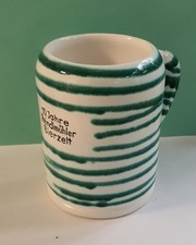 Gmundner Keramik ,grün geflammt Bierkrug ,ca. 0,5Liter. 