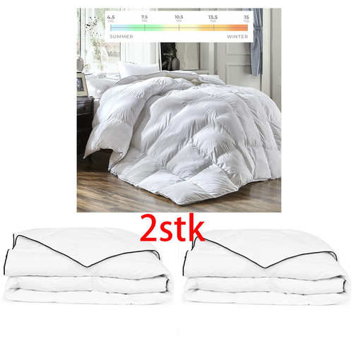 Winter daunendecke luxus - 2x,