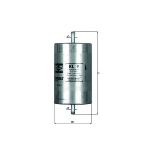 Kraftstofffilter mahle 9 - kl,