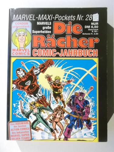 Marvel maxi pocket taschenbuch - marvel,
