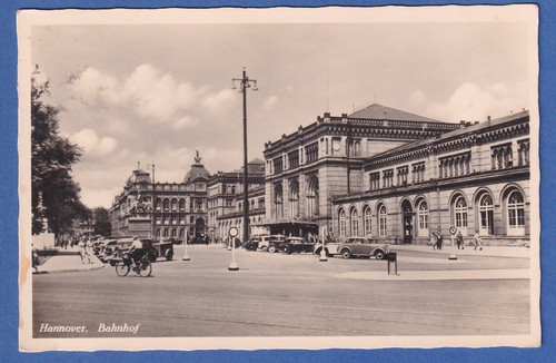Alte hannover bahnhof - hannover,