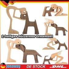 Hand- Geschnitzte Holz Statue