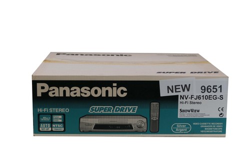 Panasonic fj610 vhs - nv-fj610,