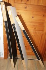 IKEA  LACK Wandregal, 2 x schwarzbraun, 1 x weiß  je  110x26 cm