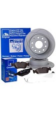 ATE POWERDISC BREMSSCHEIBEN 280mm +CERAMIC BELÄGE HINTEN passend für BMW 3er E46