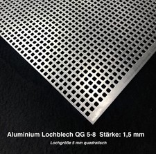 Aluminium Lochblech QG5-8