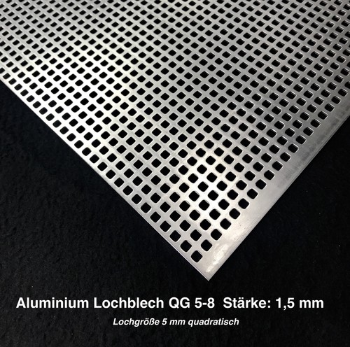Aluminium lochblech qg5 - aluminium,