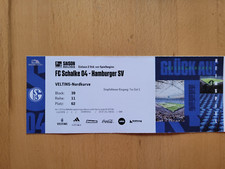 Ticket /Sammlerticket   FC Schalke 04 : Hamburger SV HSV  Saison 2024 /25