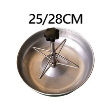 Schweinetrog aus Edelstahl mit