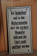 Altes Schild