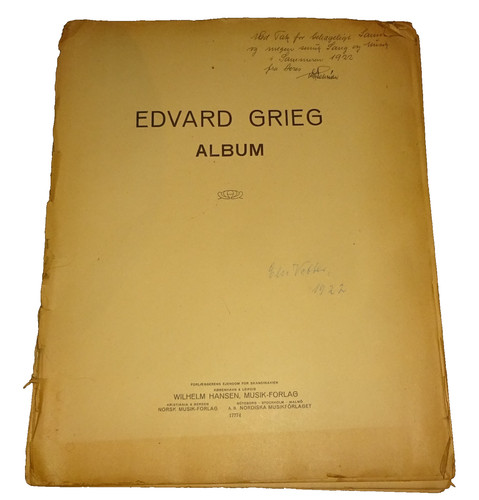Edvart grieg album noten - edvart,