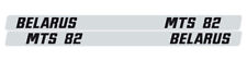 MTS  Belarus Silber Aufkleber