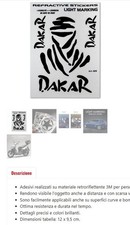 Aufkleber Reflektierende Dakar