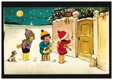 Ansichtskarte Kinder machen