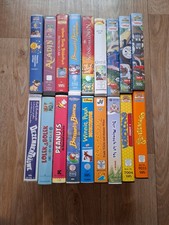VHS Kinder-Zeichentrickfilme