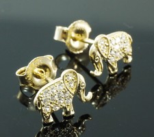 333 gold ohrstecker - gold, 8