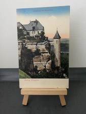 Vintage Postkarte Festung Königstein, Georgenburg und Hungerturm, Architektur