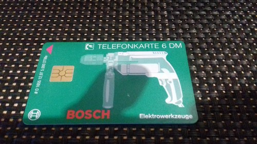 Bosch telefonkarte mit - 6, (