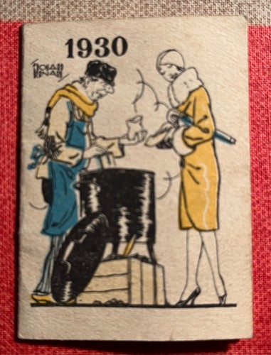 Kleiner kalender 1930 - kalender,