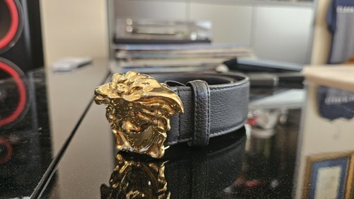Versace medusa buckle leather - buckle,