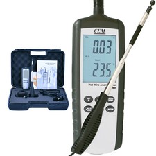 Anemometer Windmessgerät Windmesser Luftstrommesser Thermowiderstandssonde 