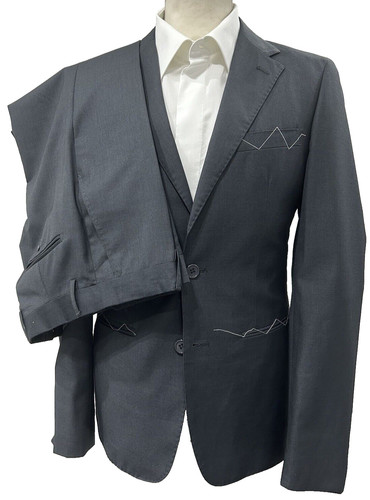 Herren kleid dunkelgrau - herren, 58