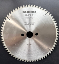 HW Kreissägeblatt GUHDO 260x2,4/1,8x30mm Z68 TF- UTF neg UNICUT 228626030