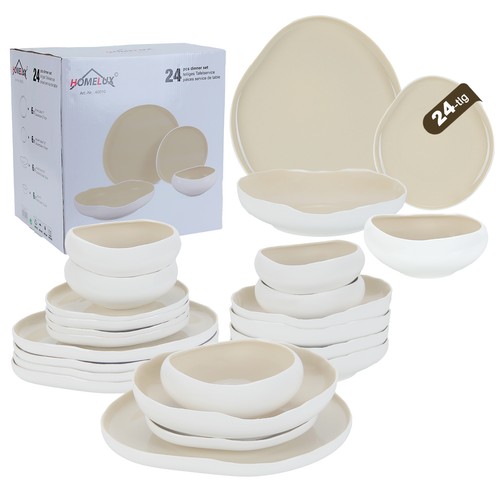Geschirrset teilig 6 - geschirrset, 24-teilig