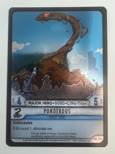 Huntik ponderous rare - huntik, "rare"