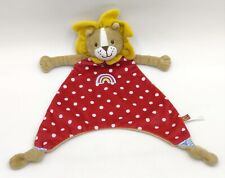 Die Spiegelburg Baby Glück Schnuffeltuch Löwe rot Kuscheltuch Schmusetuch