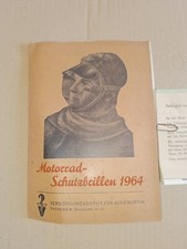 Motorrad schutzbrille 1964 ddr - schutzbrille,