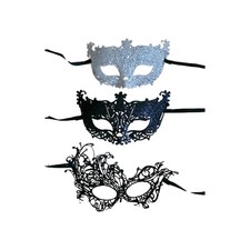 Augenmasken Faschingsmasken Masken 3 Stück Ballmasken Karneval Venedig